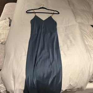 Ba&sh chiara silk slip dress